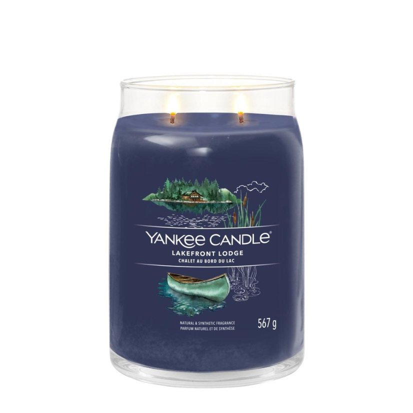 Świeca Yankee candle Signature duża, Lakefront Lodge