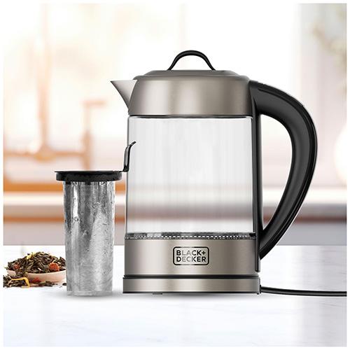 Wasserkocher Black+Decker BXKE2205E Glas