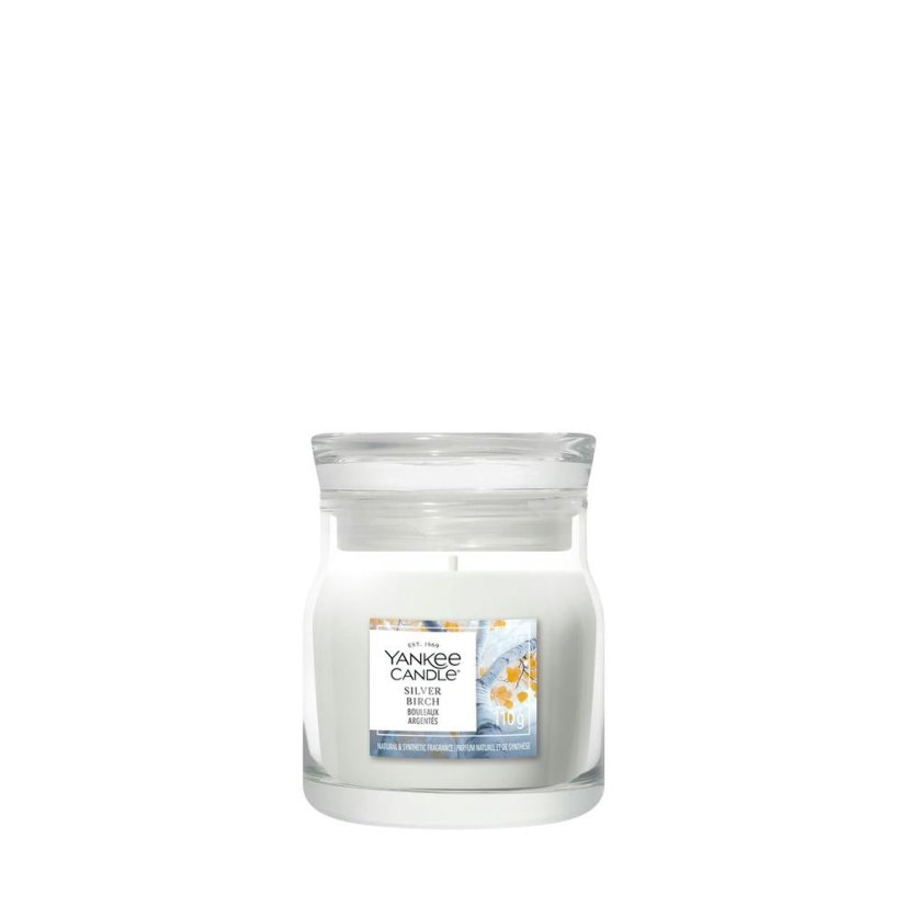 Yankee candle Signature Small Candle, Silver Birch