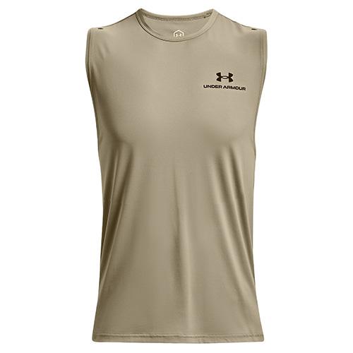 Under Armour Rush Energy Men's Tank Top - Color: Beige, Size: L