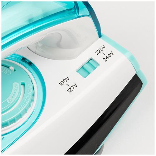 Girmi ST0401 Steam Iron, Turquoise