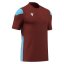Macron Polis Kinder-Sporttrikot - Farbe: Rot/Weiß, Größe: XXS