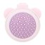 Top Model folding brush with mirror, Zebra