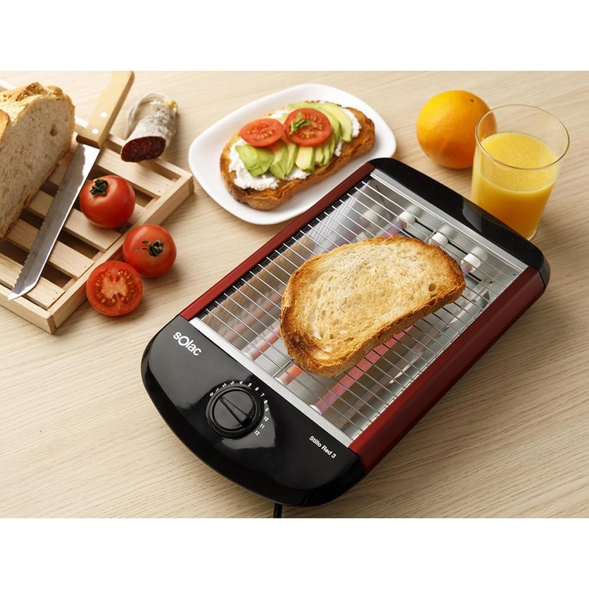 Solac Stillo Red 3 TC5309 Toaster