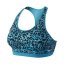 Podprsenka Nike Pro Fierce Lotus - Farba: Modrá, Veľkosť: XS