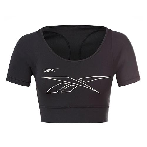 Reebok MYT Bralette Dámske tričko - Farba: Čierna, Veľkosť: XS