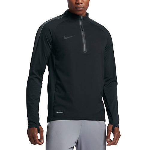 Pánské tričko Nike Aerolayer Repel Strike Drill - Barva: Černá, Velikost: XL
