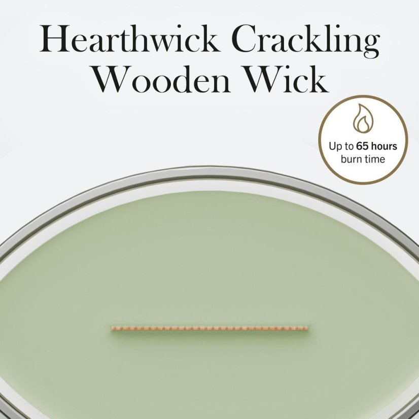 WoodWick hajó alakú gyertya, Matcha Zest