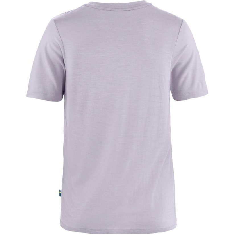 Pánské tričko Fjällräven Hoja Lugnt Wool T-shirt M - Farba: Hnedá, Veľkosť: L