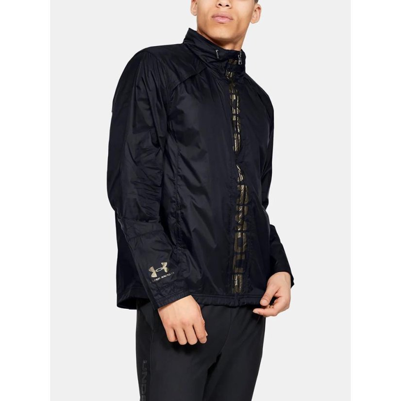 Herrenjacke Under Armour Accelerate Pro Storm Shell - Farbe: Schwarz, Größe: L