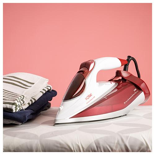 Bügeleisen Solac Steam iron PV2040 weiß-rot