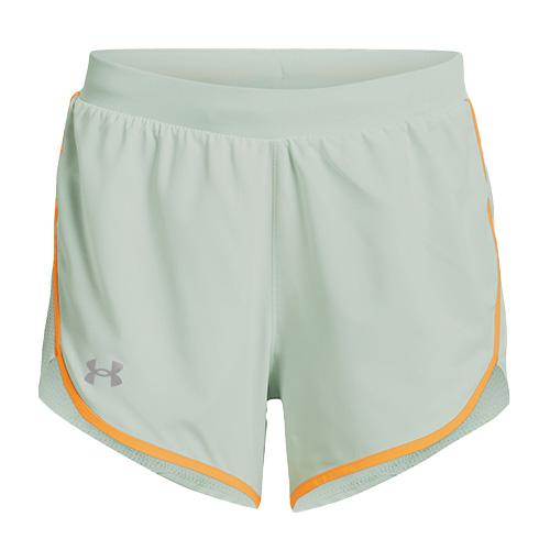 Under Armour UA Fly By Elite 3" Short für Damen - Farbe: Grün, Größe: L