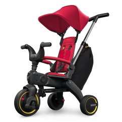 Skládací tříkolka Liki Trike S3 Doona, Ohnivě červená