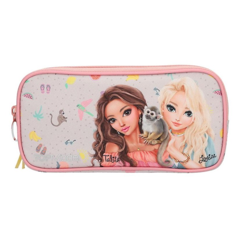 Top Model Juicy, Talita & Louise school pencil case