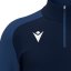Top Macron Isen 1/4 Zip - Barva: Červená, Velikost: L