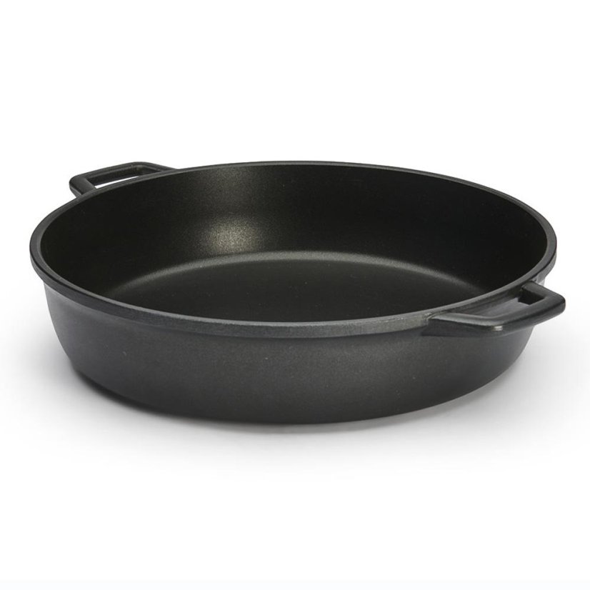 Panvica na restovanie de Buyer Choc Extreme 8313.36, 36 cm hliník, čierna