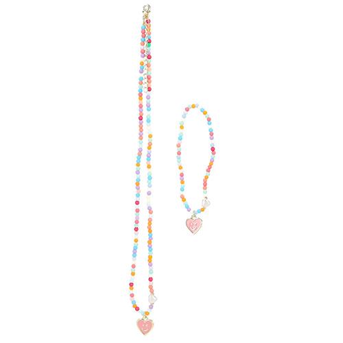Top Model Happy Girls necklace and bracelet set
