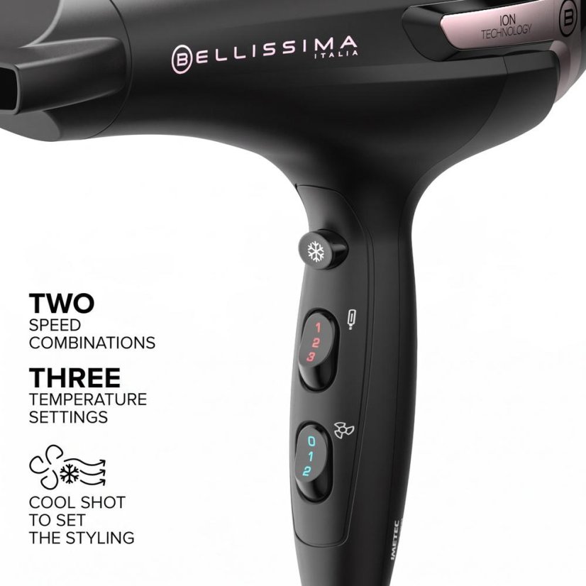 Bellissima K9 2300 11523 Black Hair Dryer