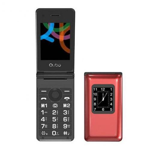 QUBO X-28 RD red mobile phone
