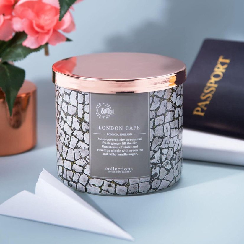 Kerze Colonial Candle Travel Collection, London Cafe