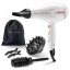 Hair dryer with styling kit Bellissima 11994 K9 2600 white-pink
