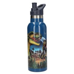 Láhev na pití hliníková s rukojetí Dino World Galaxy