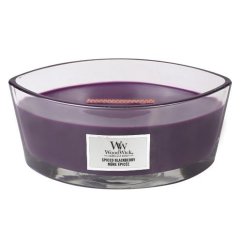 Svíčka WoodWick loď, Spiced Blackberry