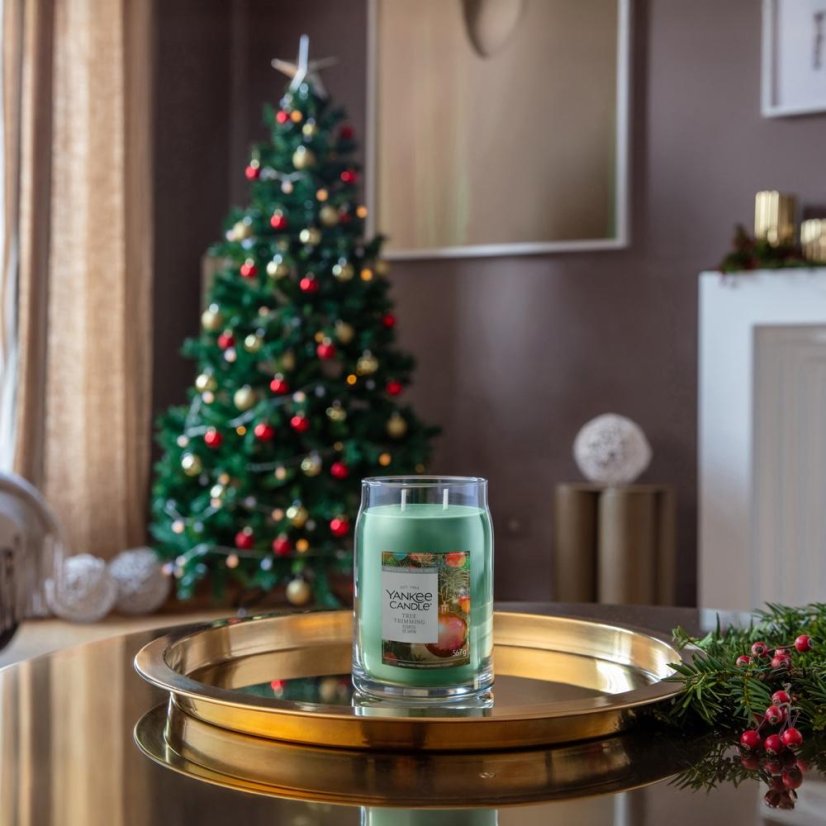 Yankee candle Signature Large Candle, Tree Trimming