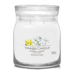 Svíčka Yankee Candle Signature střední, Midnight Jasmine