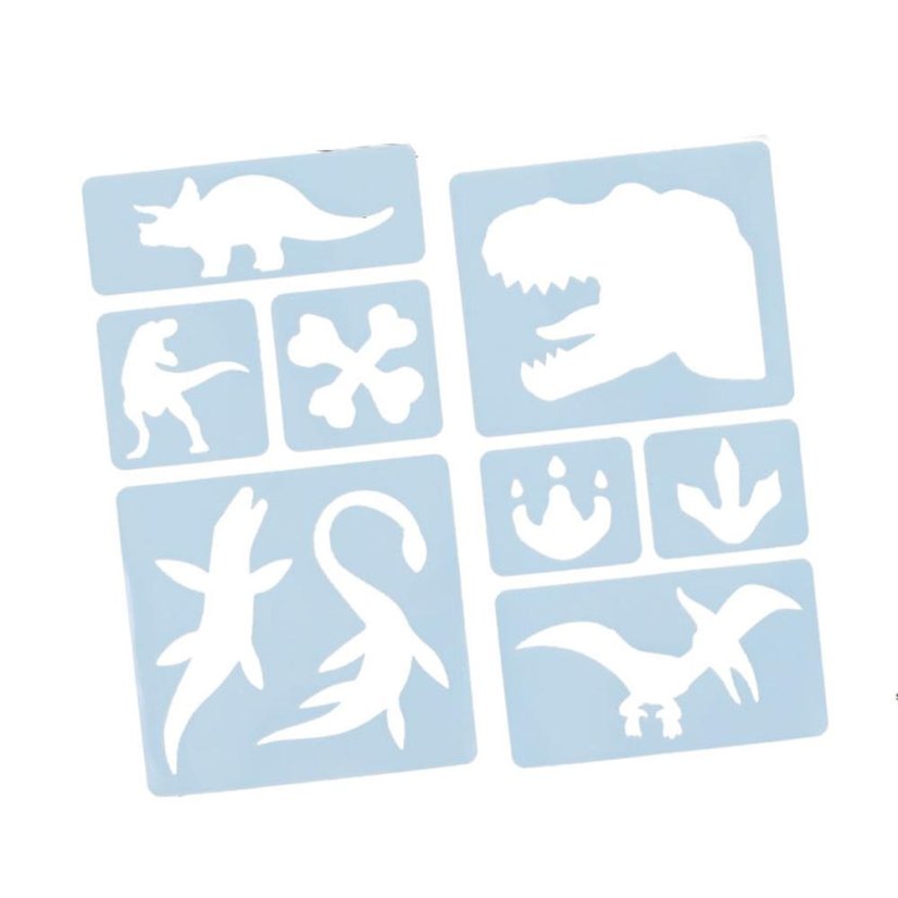 Trblietavé gélové tetovacie perá Dino World
