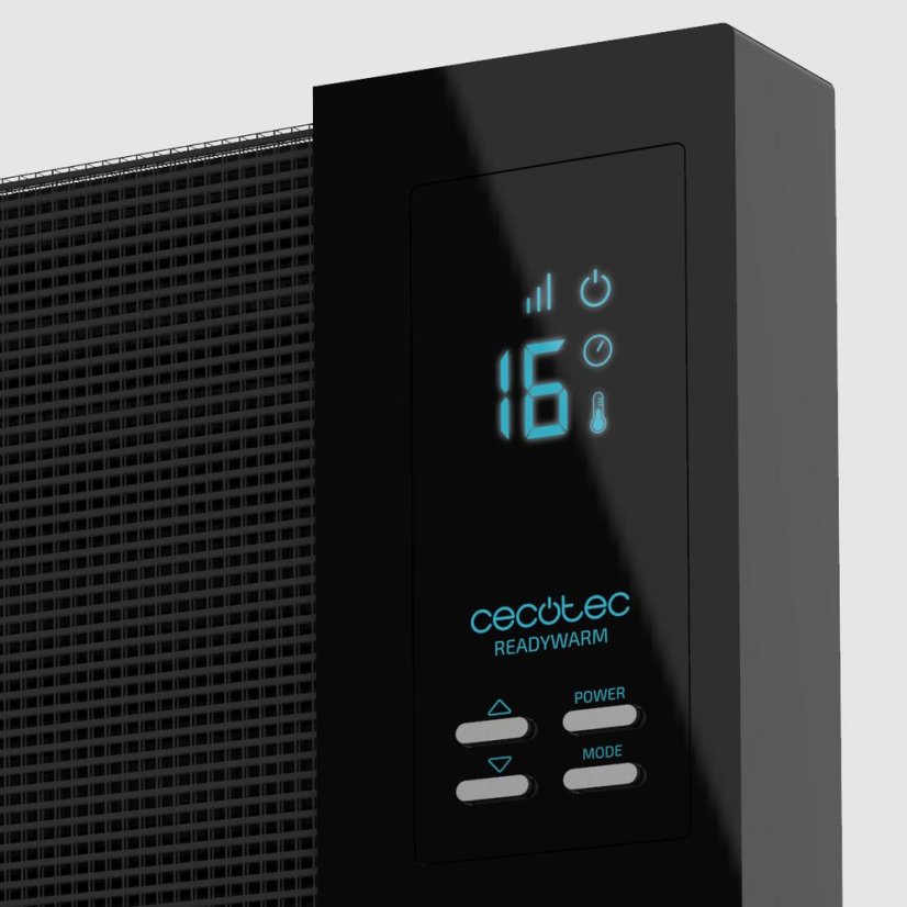 Cecotec Radiator ReadyWarm 3100 Smart Now 5322 čierny