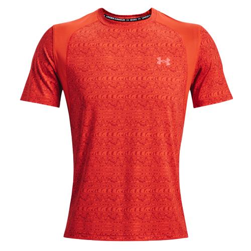 Pánské tričko Under Armour UA Iso-Chill Run Printed SS - Barva: Černá, Velikost: L