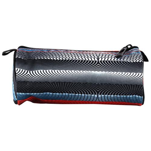 Target Club Round Onil Blue/Orange 17287 School Pencil Case