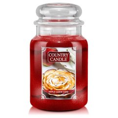 Country Candle large, Apple Cider Cake