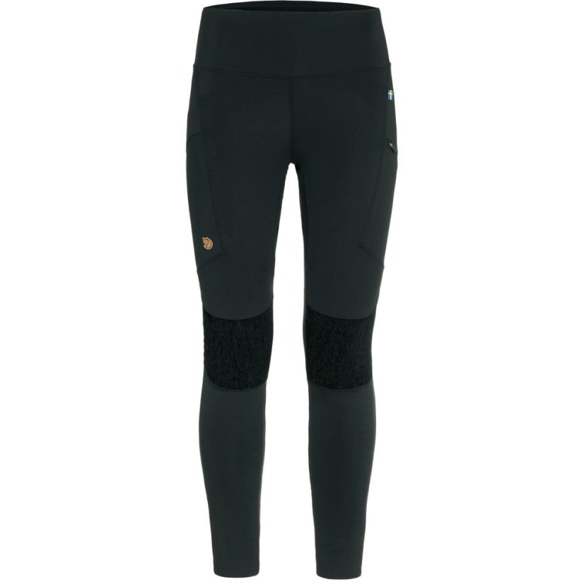 Dámské legíny Fjällräven Abisko Trekking Tights HD W - Kolor: Czarny, Rozmiar: S