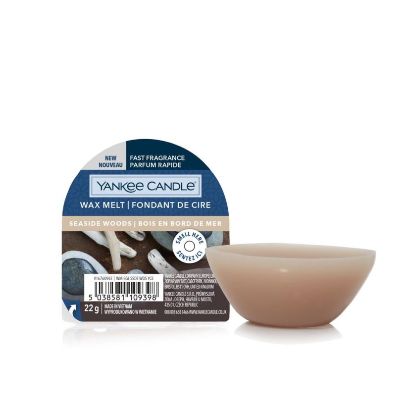 Scented wax Yankee Candle 22 g, Seaside Woods