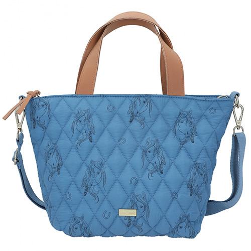 Handtasche Miss Melody, gesteppt, Pferdemuster
