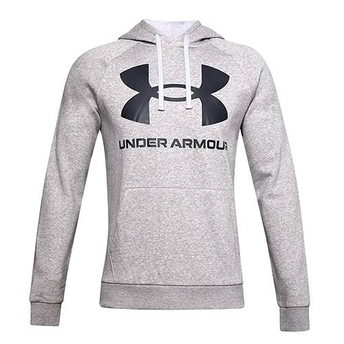 Pánska mikina Under Armour Rival Fleece Big Logo HD - Farba: Čierna, Veľkosť: L