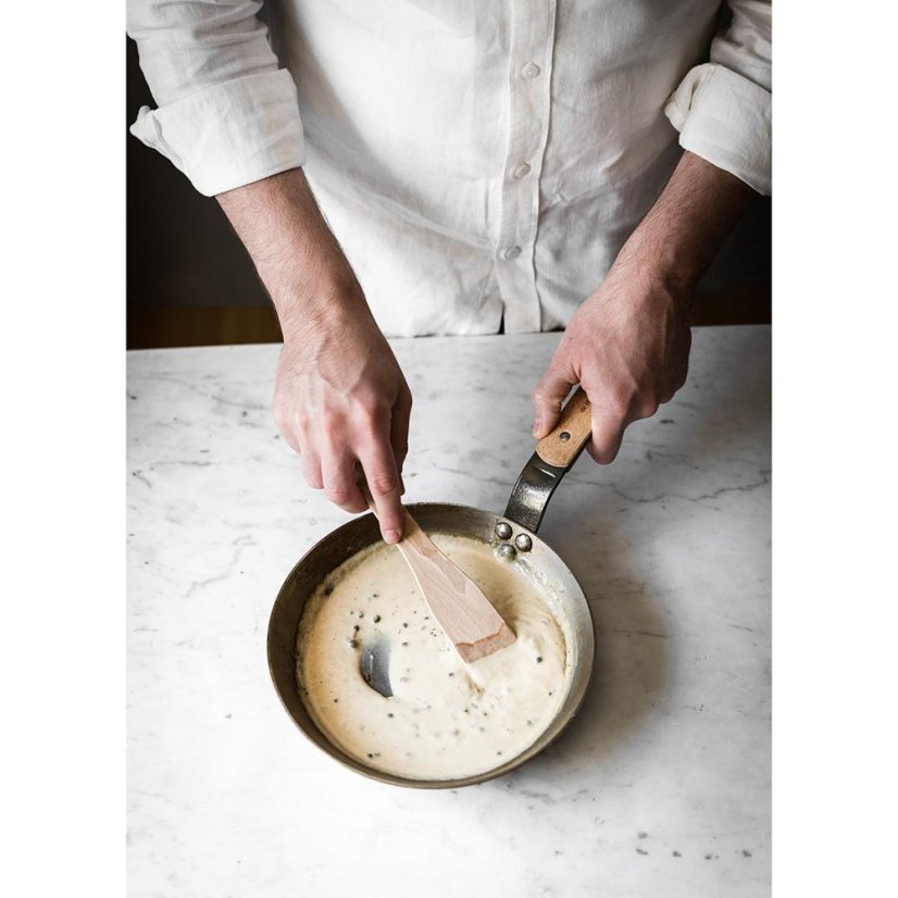 Ocelová pánev de Buyer Mineral B Bois 5710.26, 26 cm