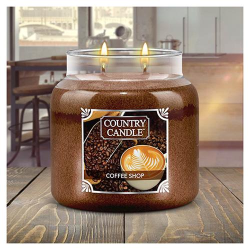 Country Candle közepes méretű gyertya, Coffee Shop