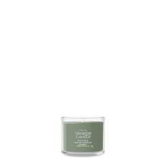 Yankee candle Votive Candle in a Glass Jar, Balsam & Cedar Fireside