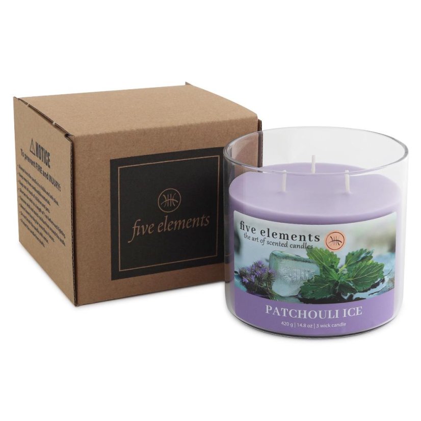 Svíčka Five Elements Patchouli Ice