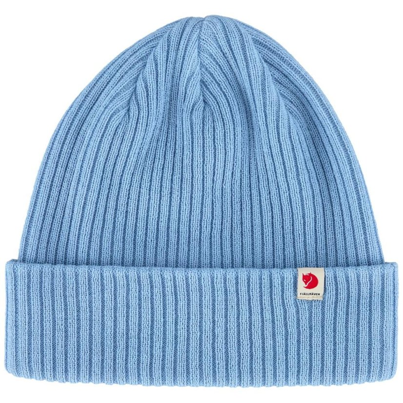 Čepice Fjällräven Rib Hat - Farba: Modrá džínsovina
