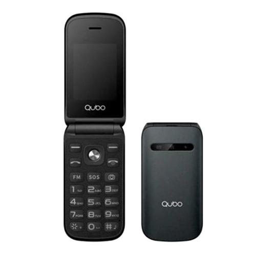 QUBO X-209 BK 4G mobile phone, black