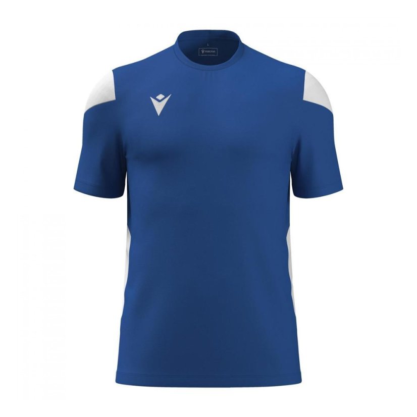 Macron Polis Jersey - Color: Light blue/white, Size: M