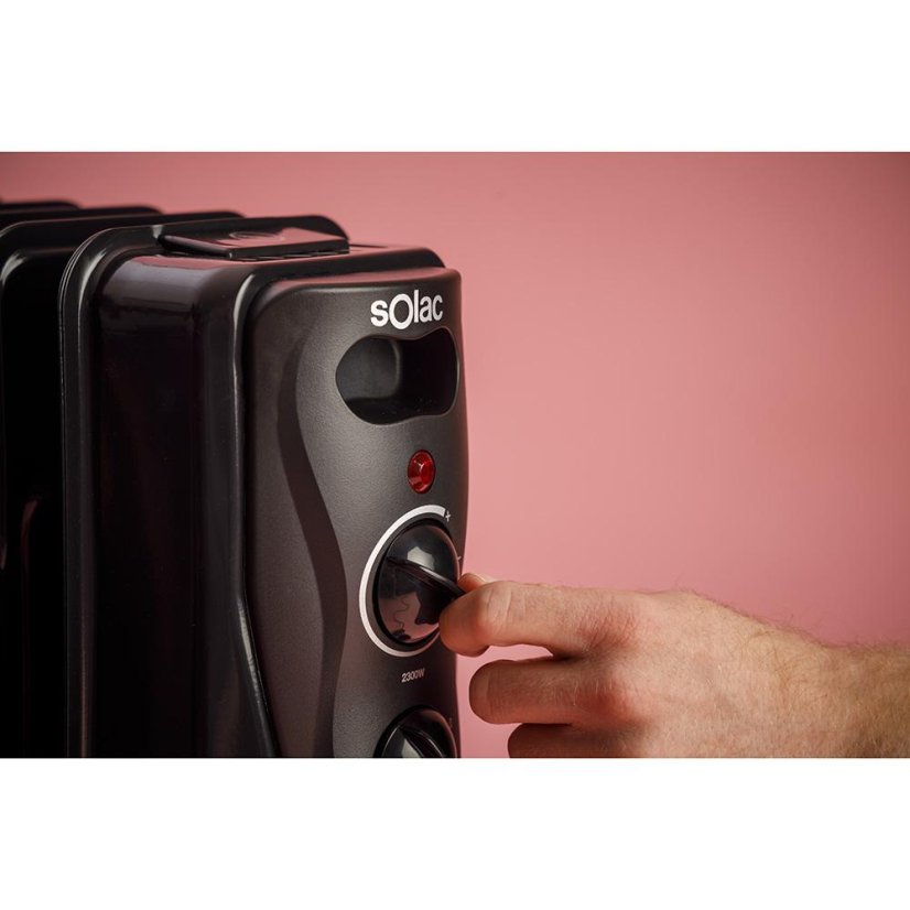Solac RA8010 fekete olajradiátor