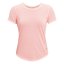 Women's Under Armour Streaker SS T-shirt - Color: Light blue, Size: M