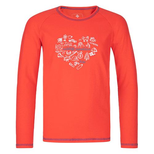 Kilpi Vanila children's T-shirt - Color: Orange, Size: 122