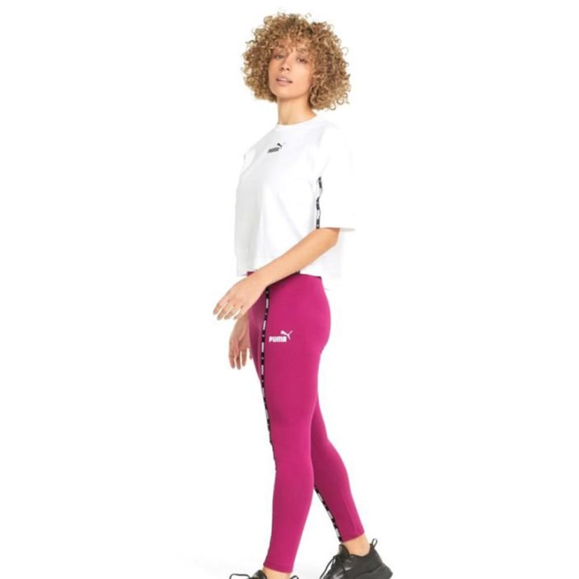 Puma Power Tape női leggings - Szín: Rózsaszín, Méret: S