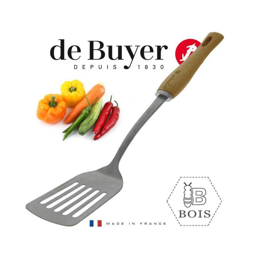Wendeschaufel mit Löchern de Buyer B BOIS 2701.06